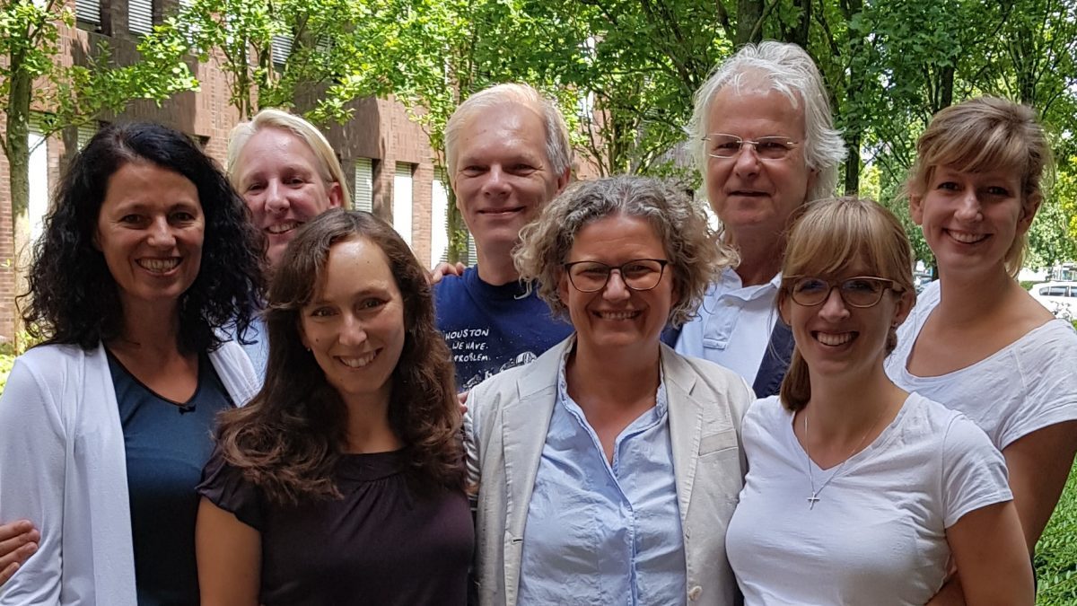 Trainingsgruppe inkl. der Astronautinnen