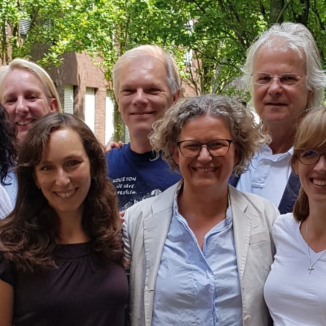 Trainingsgruppe inkl. der Astronautinnen