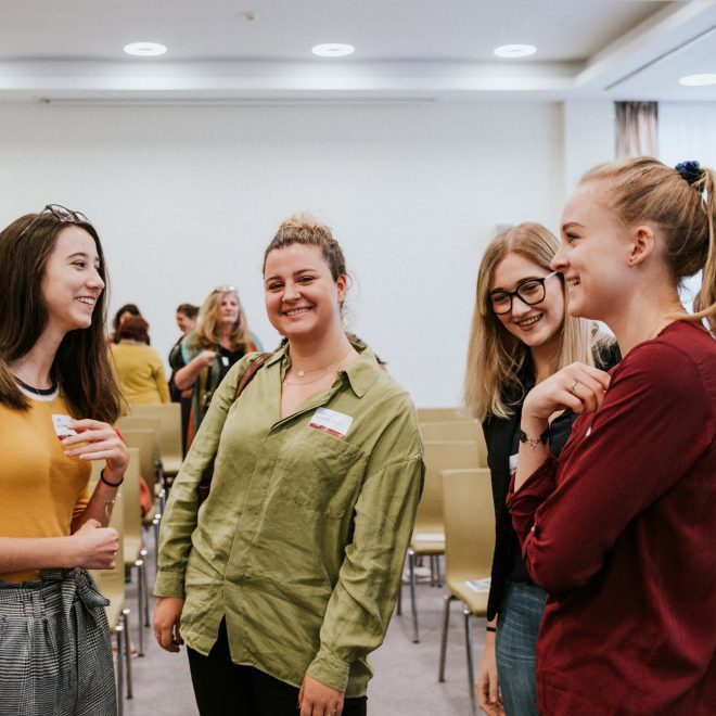 Professionals bei der Konferenz